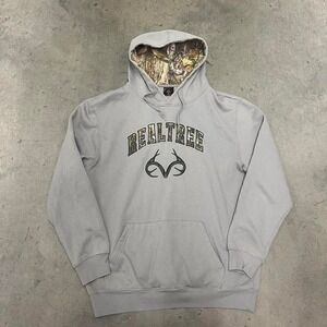 Vintage Y2K embroidered real tee camo‎ hoodie